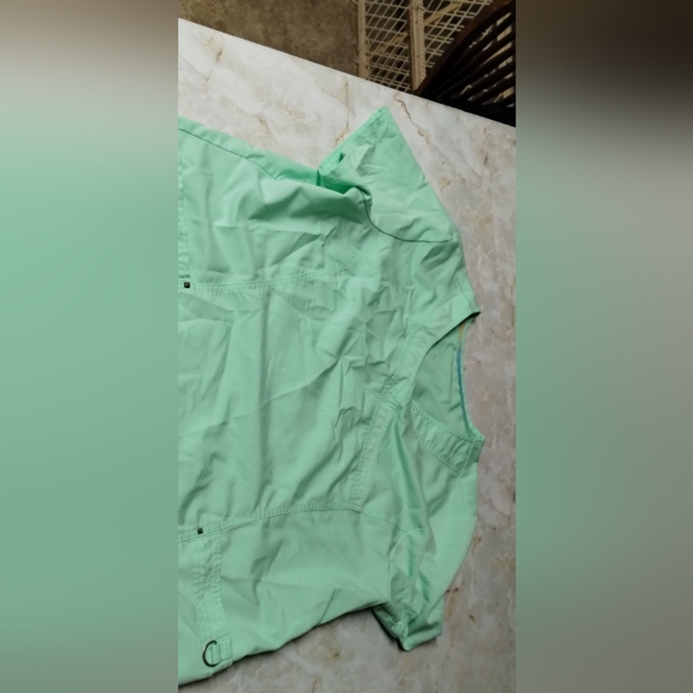 Mint blue/green scrub set